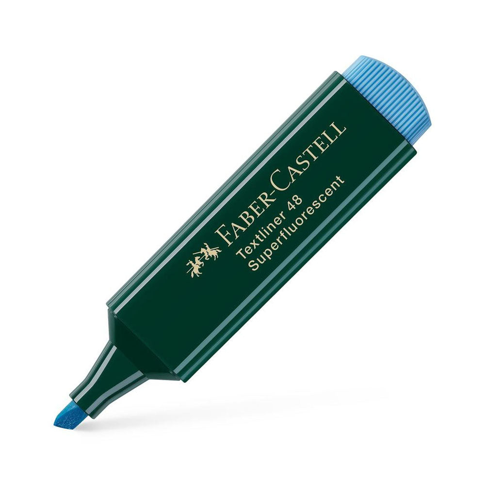 Faber-Castell Textliner 48 Superfluorescent - Bleu