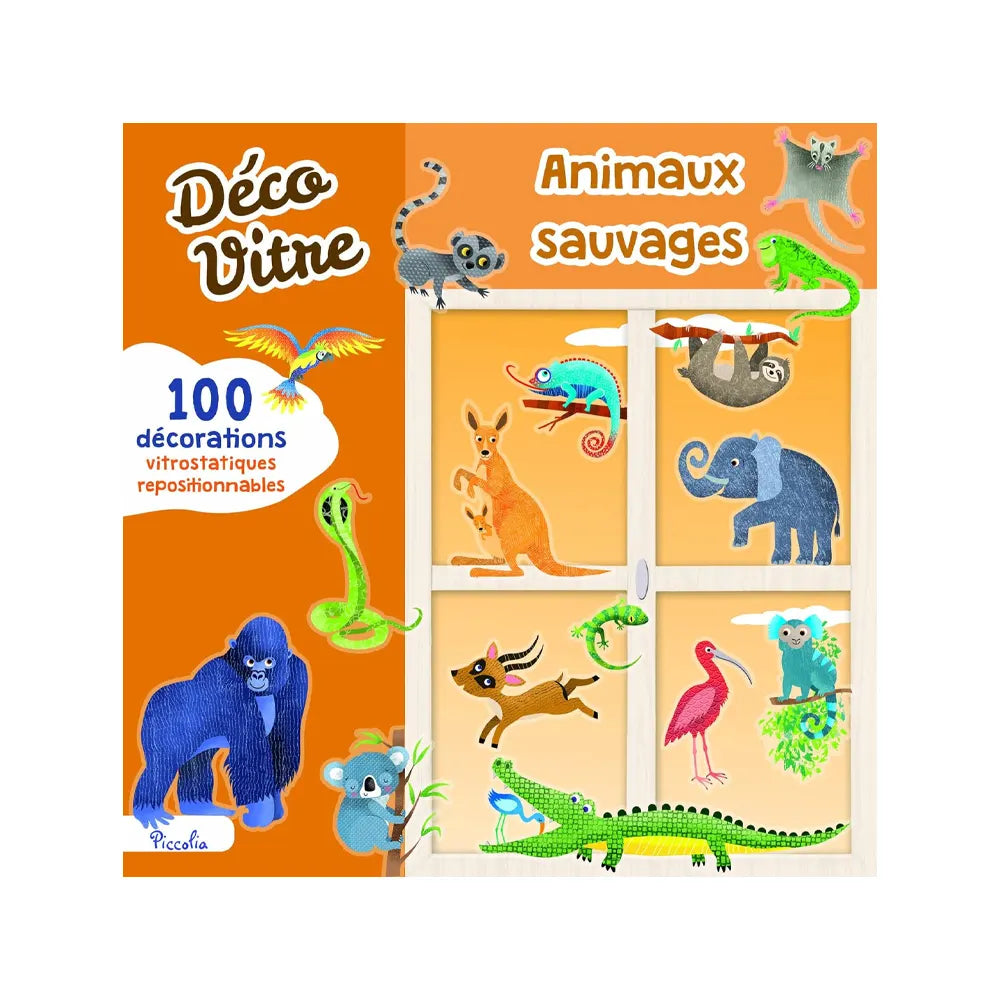 Les Animaux Sauvages – Déco Vitre