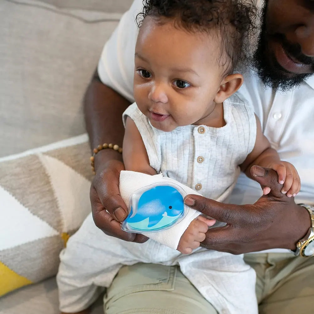 Dr. Brown's Pack de 2 Compresses Froides - Ours & Baleine