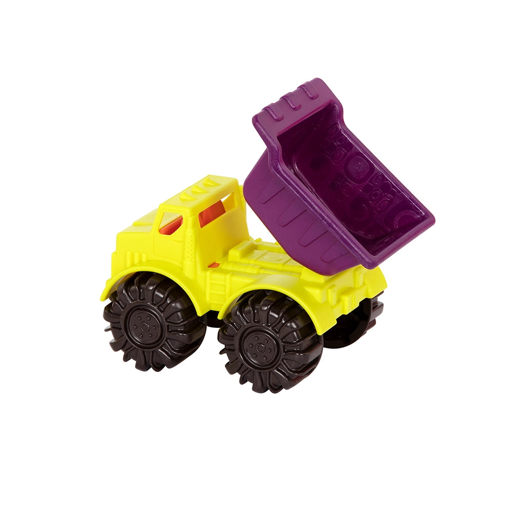 B. Toys Camion à Benne Basculante et Jouets de Plage 18M+ - Rouge