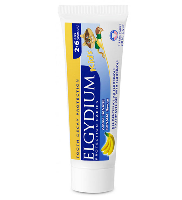 Elgydium Kids - Banana Toothpaste 2-6 Years - 50 ml