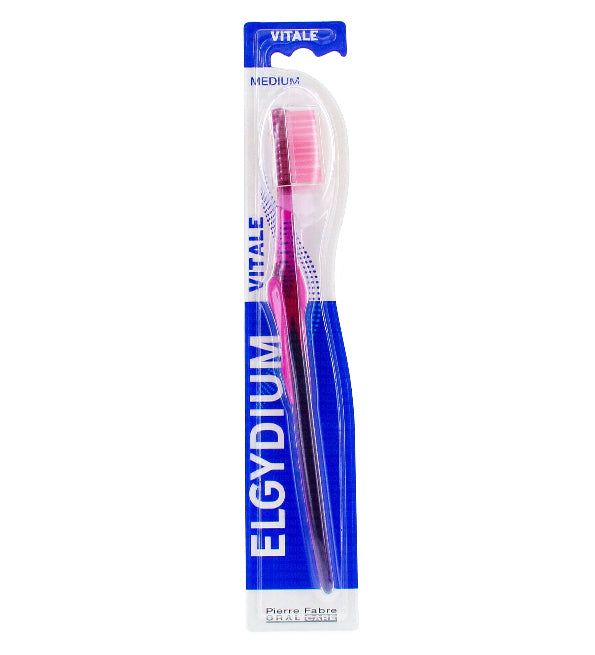 Elgydium Vitale - Cepillo de dientes mediano