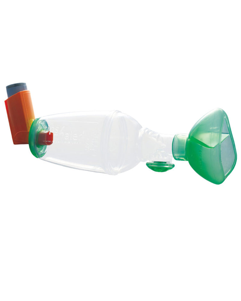 Inhalador pediátrico con mascarilla TipsHaler 6A+