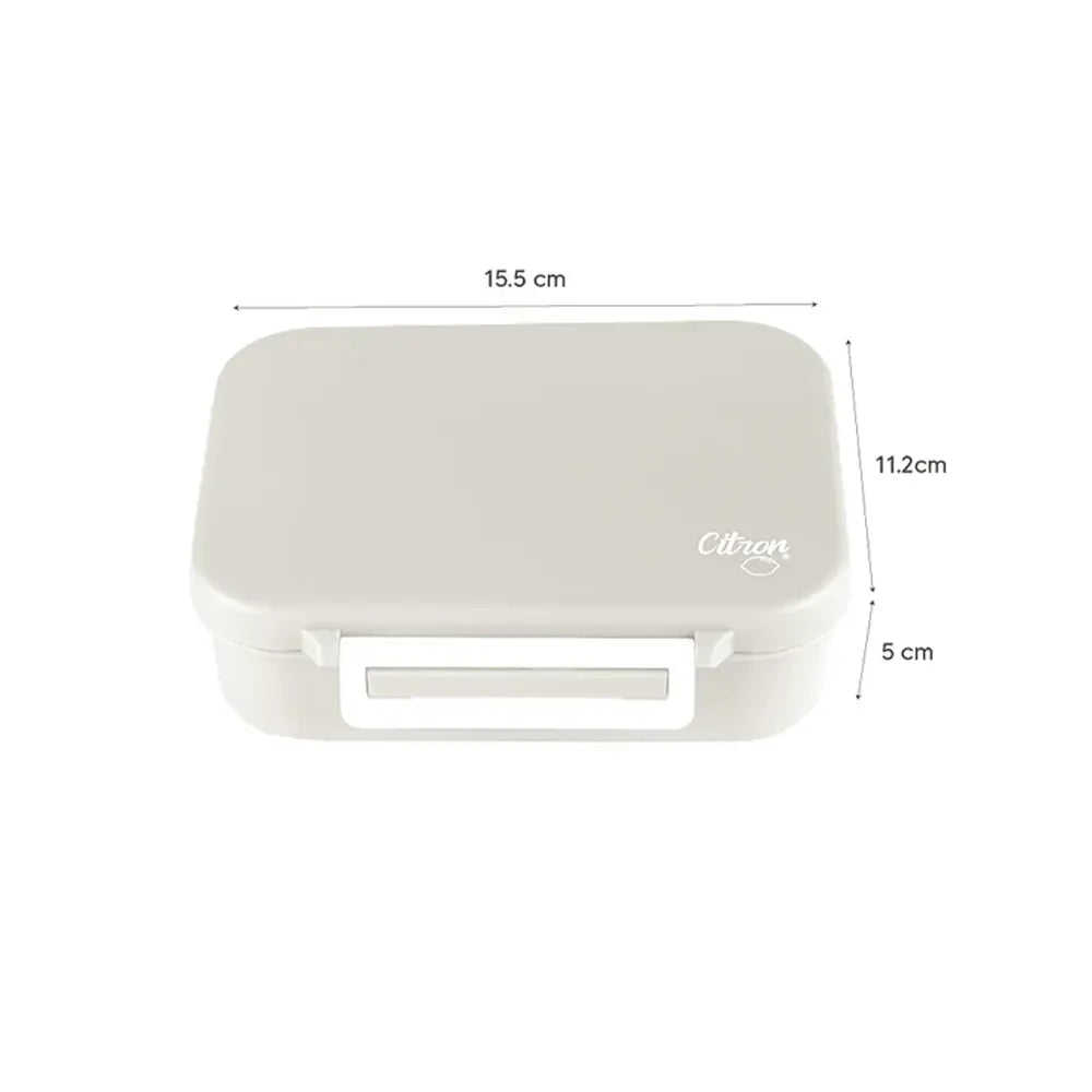 Lunchbox Tritan 3 Compartiments Citron - Fleurs