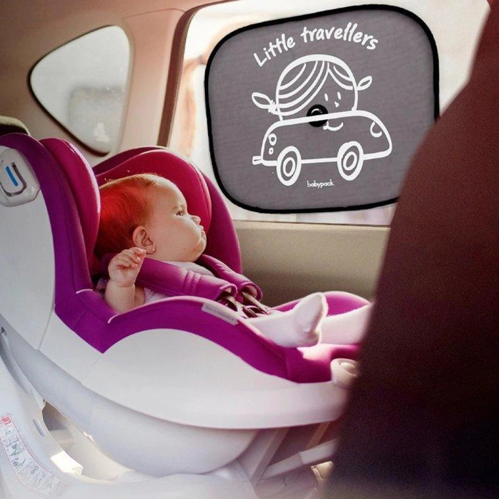 Babyauto Babypack Set of 2 Sunshades - Black