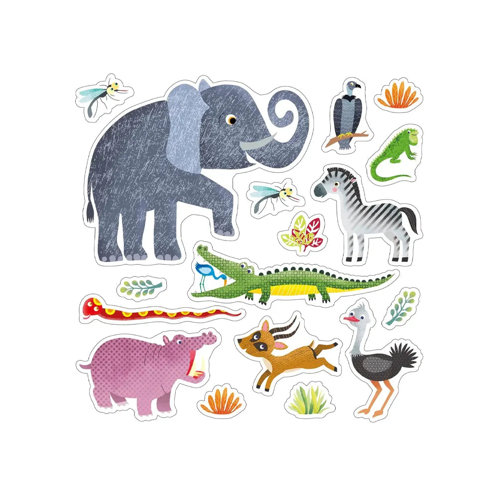 Les Animaux Sauvages – Déco Vitre