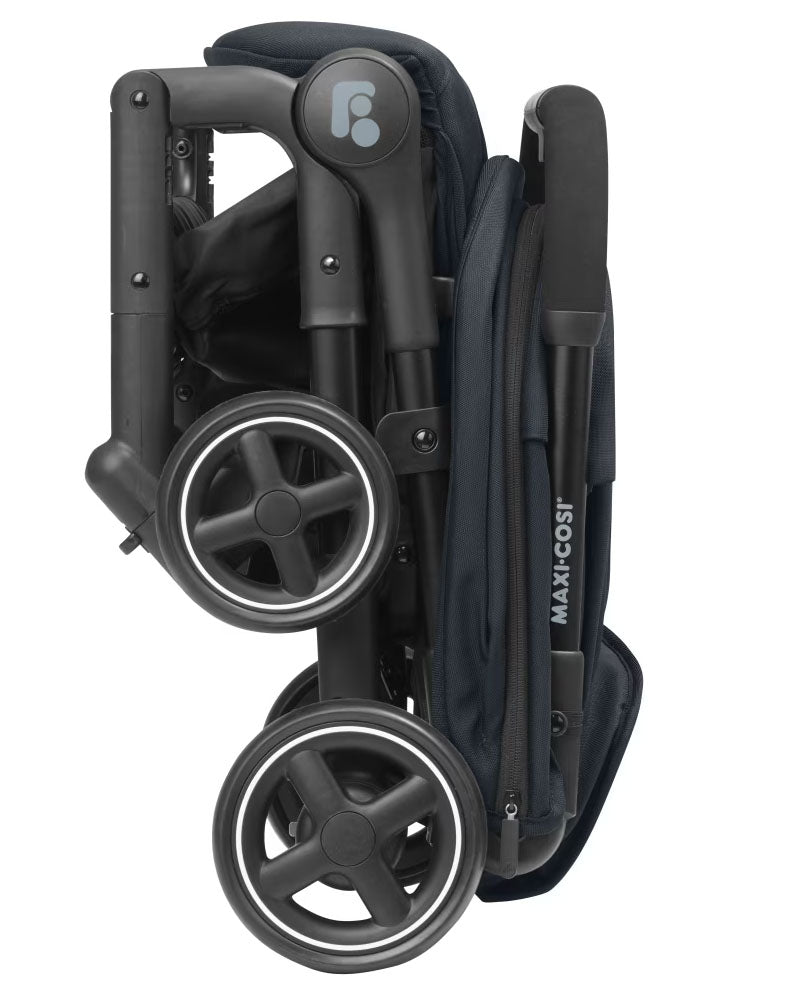 Maxi-cosi Pack Poussette Lara 2 Duo Essential Graphite + Siège Auto + Adaptateurs