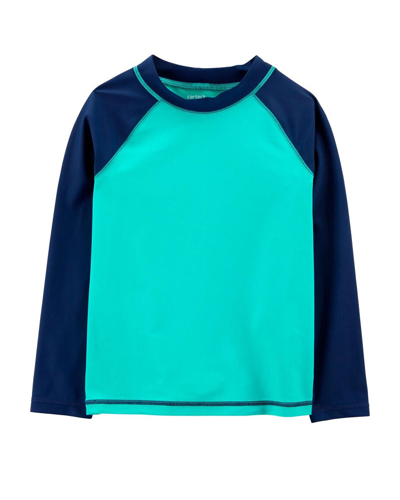 Traje de baño Carter's de manga larga - Azul