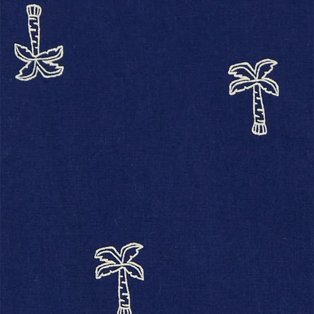 Barboteuse en Coton Carter's - Palmier Bleu