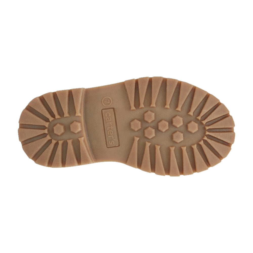 كارترز شوز جزمة عالية الرقبة من الجلد الصناعي - بني