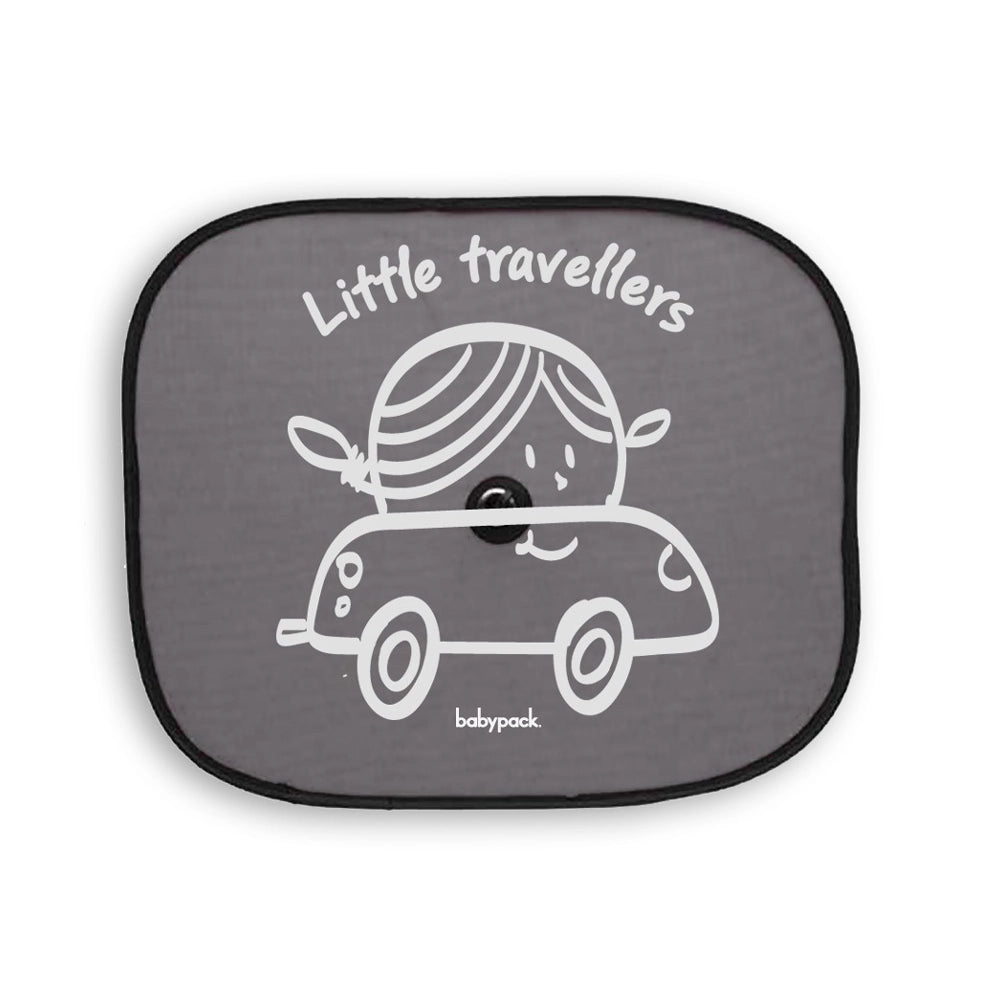 Babyauto Babypack Set of 2 Sunshades - Black