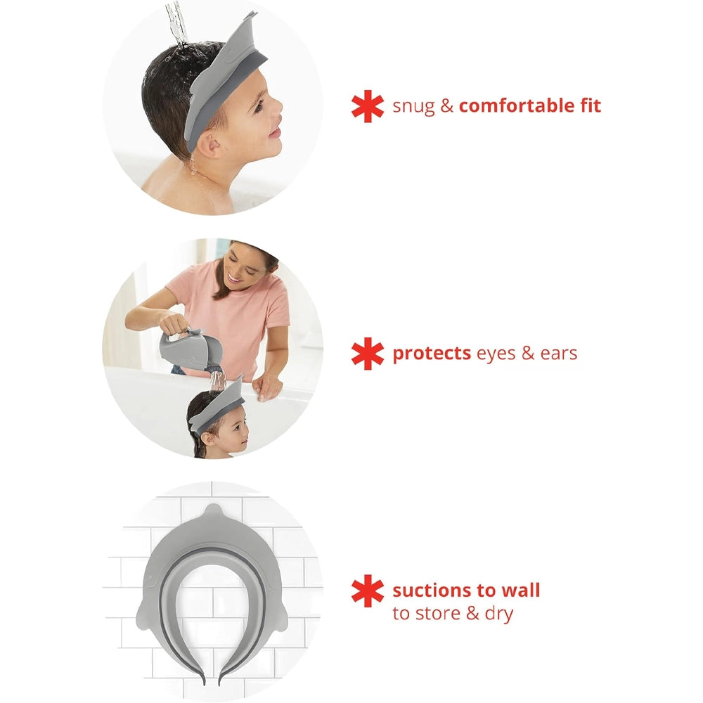 Skip Hop Visière de Bain Moby 9M+ - Gris