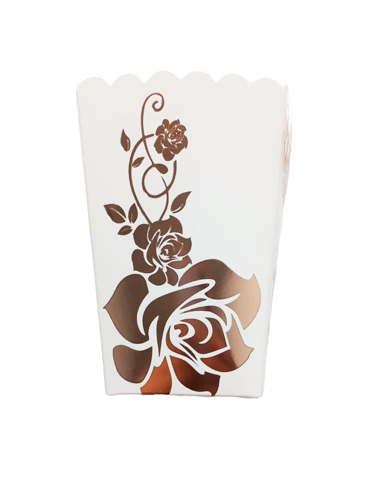 Cajas de Palomitas de Flores x10 - Bronce