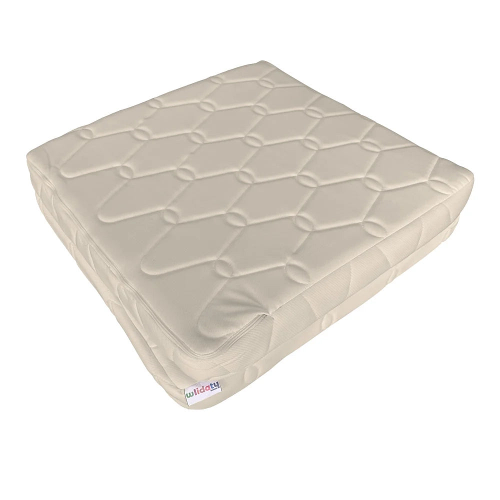 Wlidaty Home Matelas Tendresse Pliable en Deux pour Bébé 60x120 cm