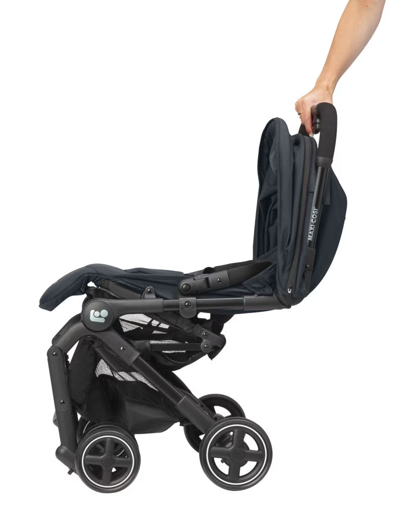 Maxi-cosi Pack Poussette Lara 2 Duo Essential Graphite + Siège Auto + Adaptateurs