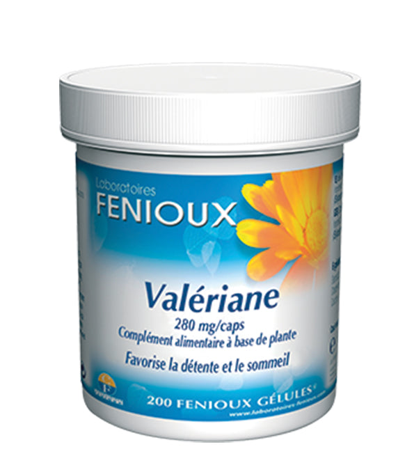 Fenioux Valerian – 200 Capsules – 280mg