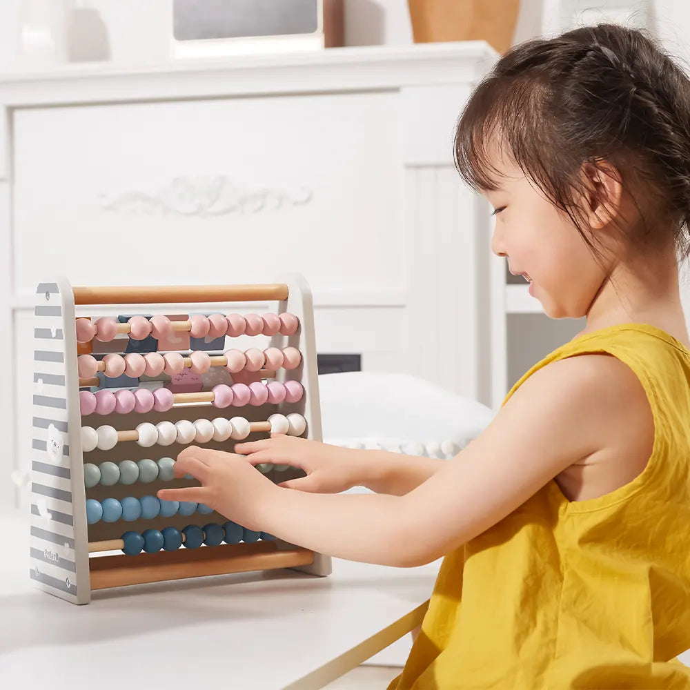 Viga Toys PolarB Abacus Educatif 3 en 1 de Math 3A+