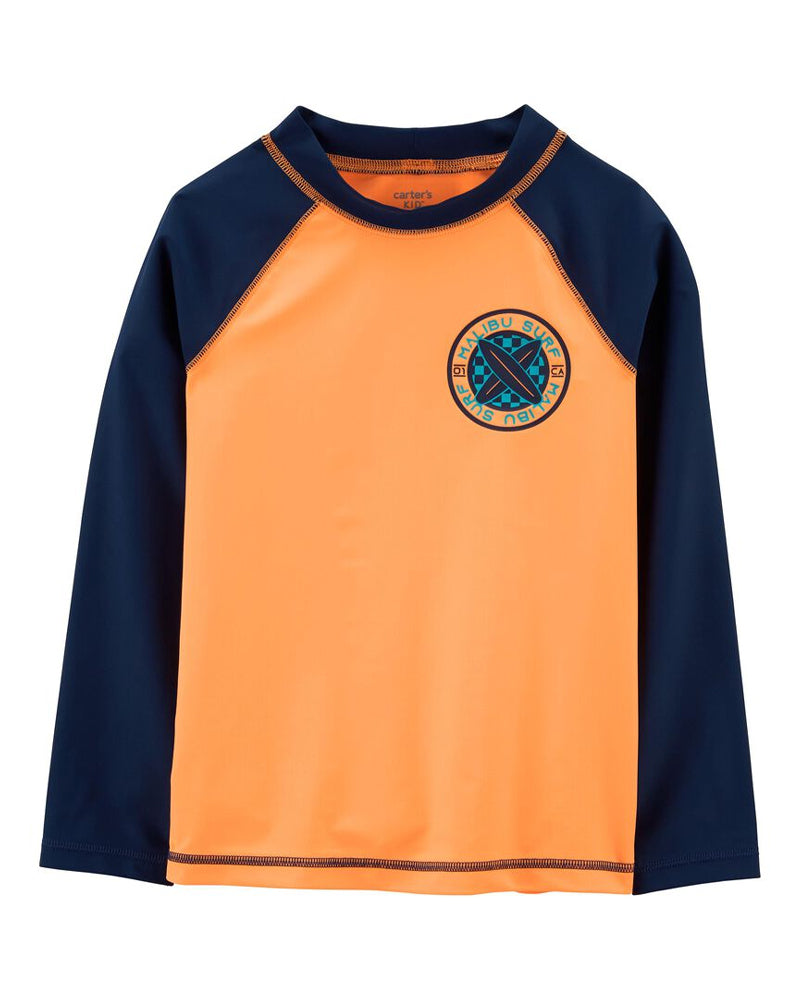 Maillot de bain Manches Longues Carter's - Orange