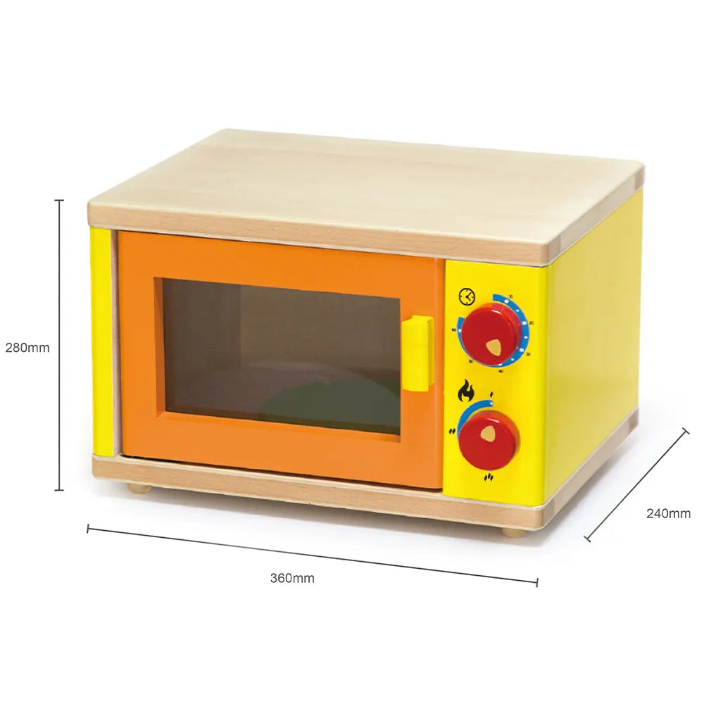 Viga Toys Wooden Microwave 3A+