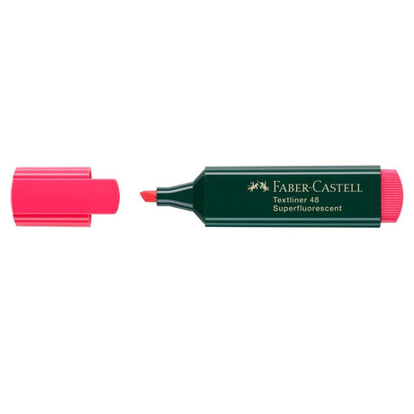Faber-Castell Textliner 48 Superfluorescent - Rouge
