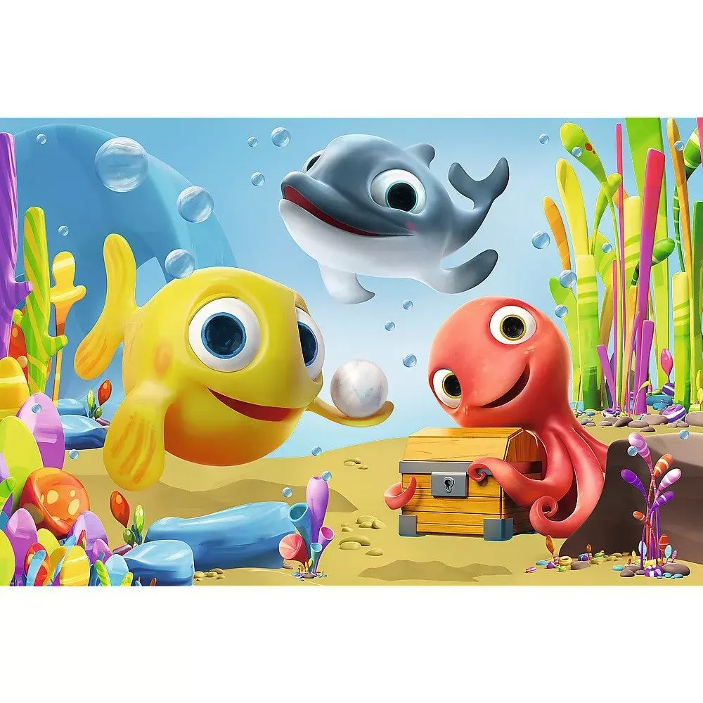 Trefl Maxi MiniMini Happy Fish 24 Piece Puzzle - 3Y+