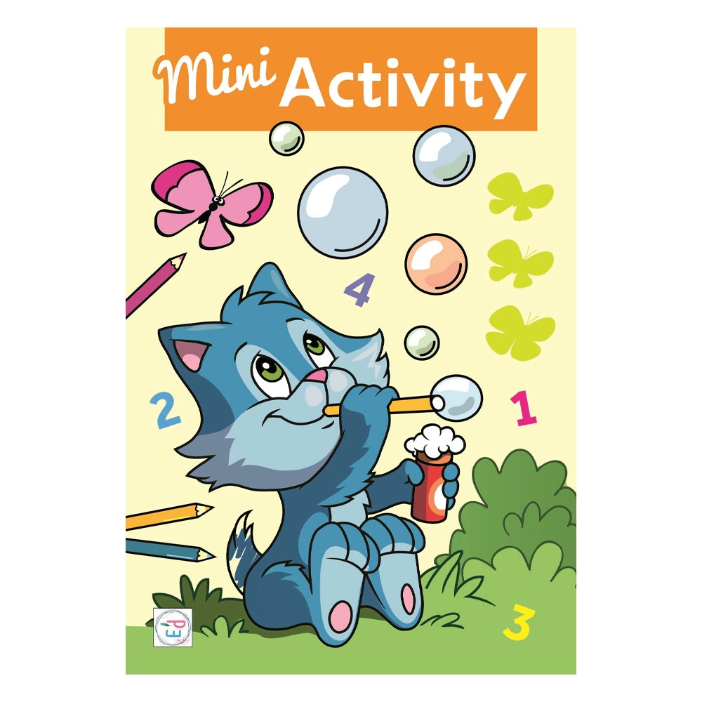 Plume Univers Mini Activity - Blue Cat