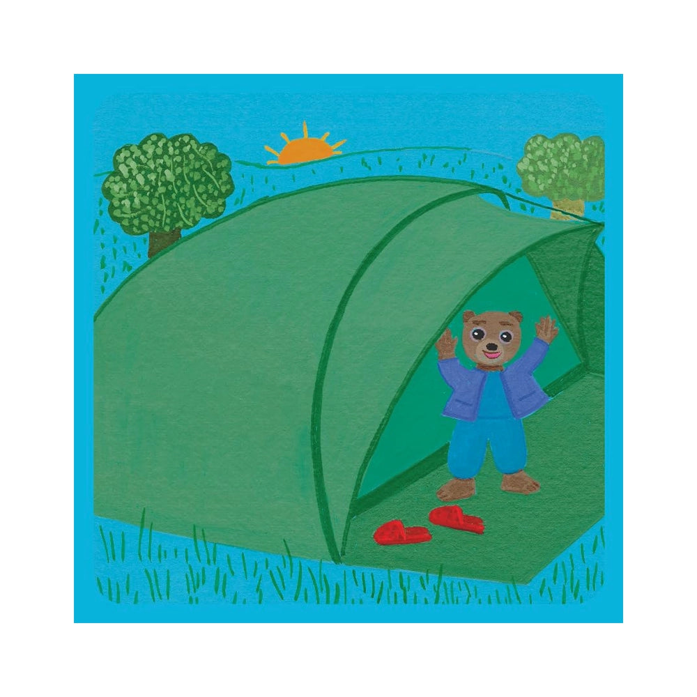 Petit Ours Brun - Au Camping