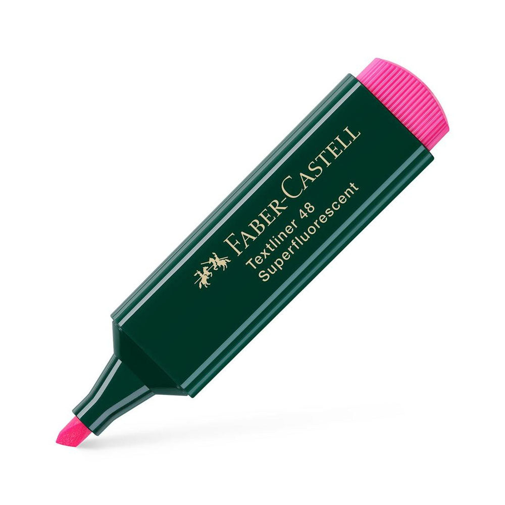 Faber-Castell Textliner 48 Fluorescent Highlighter - Pink