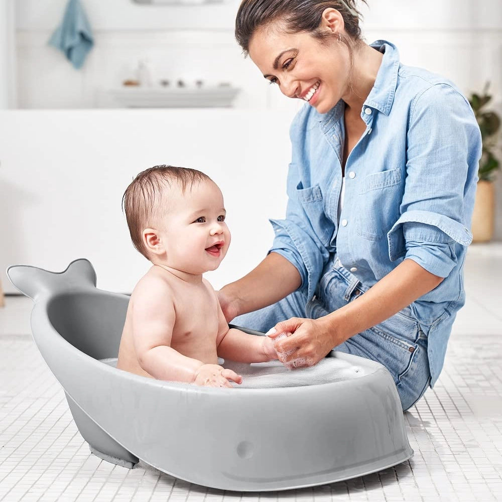 Skip Hop Baignoire Moby Smart Sling 3 Étapes - Gris