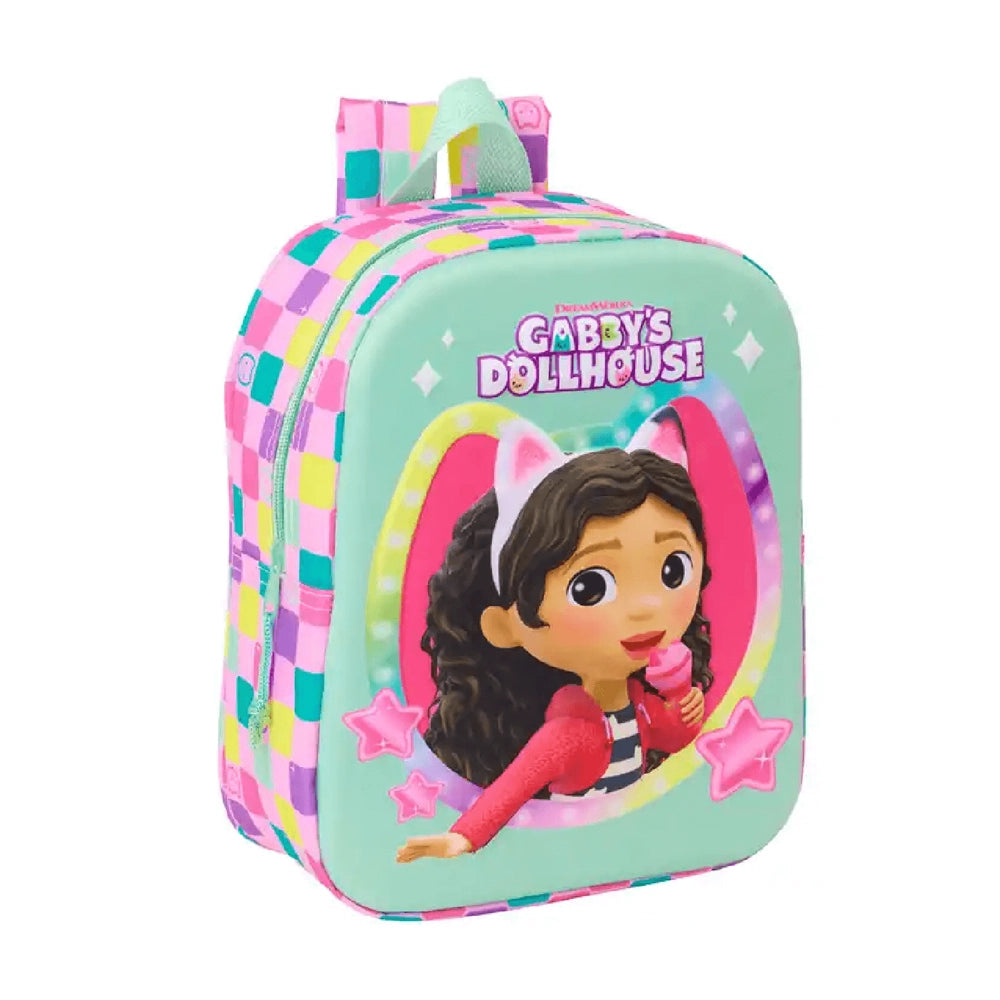 Safta Sac à Dos 3D avec Poche Rouge - Gabby's Dollhouse