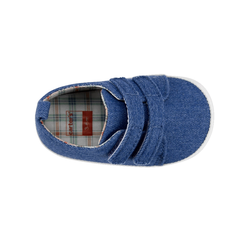 Chaussons en Denim Bébé Carter's - Bleu