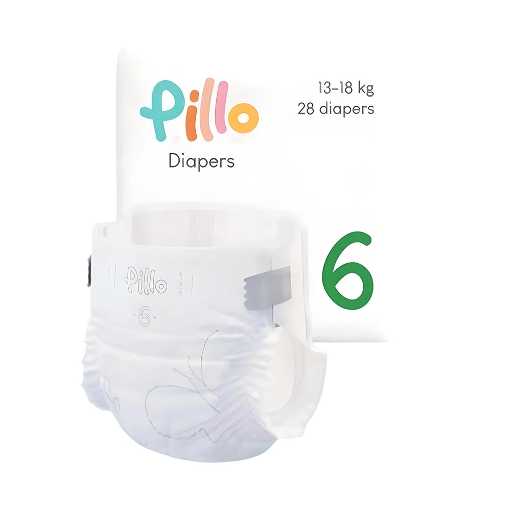 Couches Pillo Taille 6 XL (13-18kg) 28