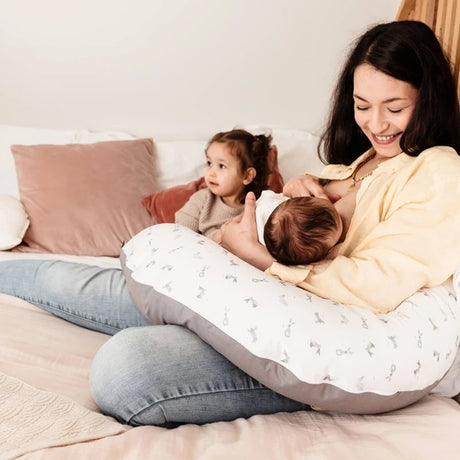 Coussin d'Allaitement & Grossesse 3en1 Multirelax - Lapins