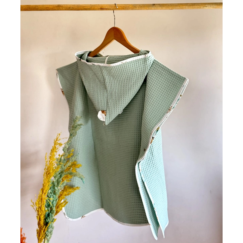 Baby Bulle Ponchos de Bain Double - Mint