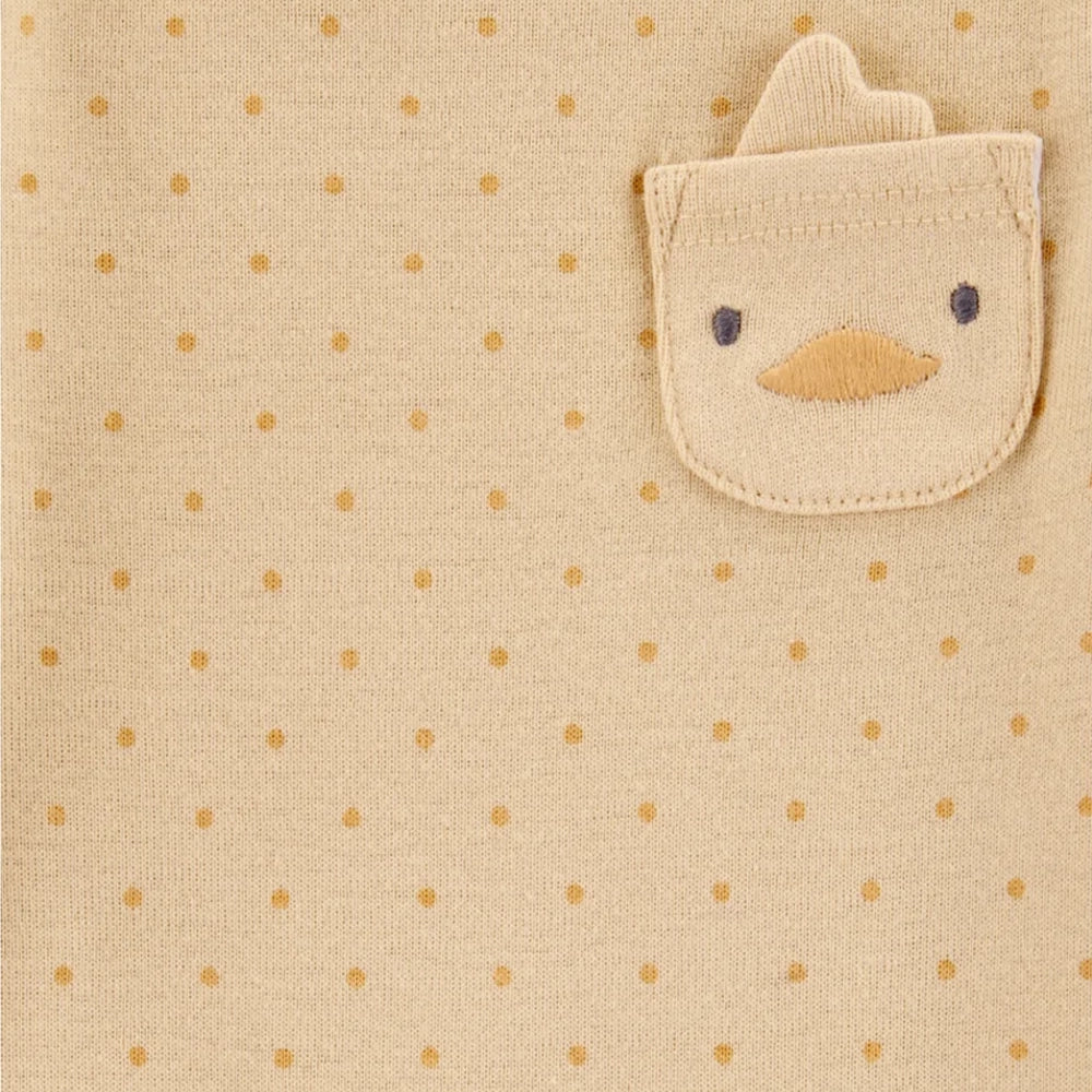 كارترز مجموعة من 4 بوديهات قطنية بأكمام طويلة للبنات