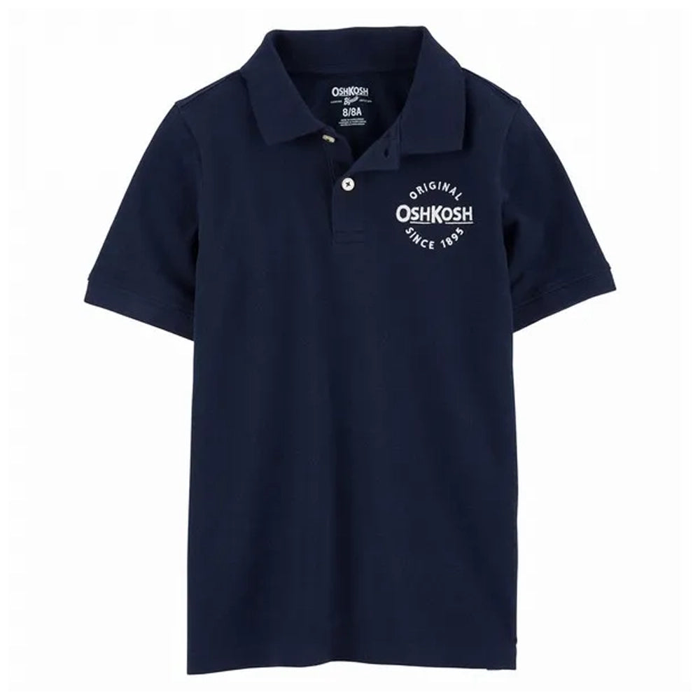 Polo Uniforme B'gosh avec Logo OshKosh - Bleu