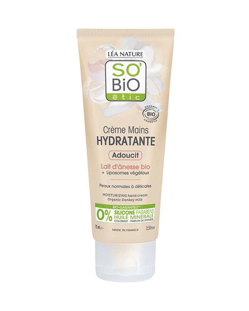 So Bio So Crème Mains Hydratante Lait d'Ânesse 75 ml