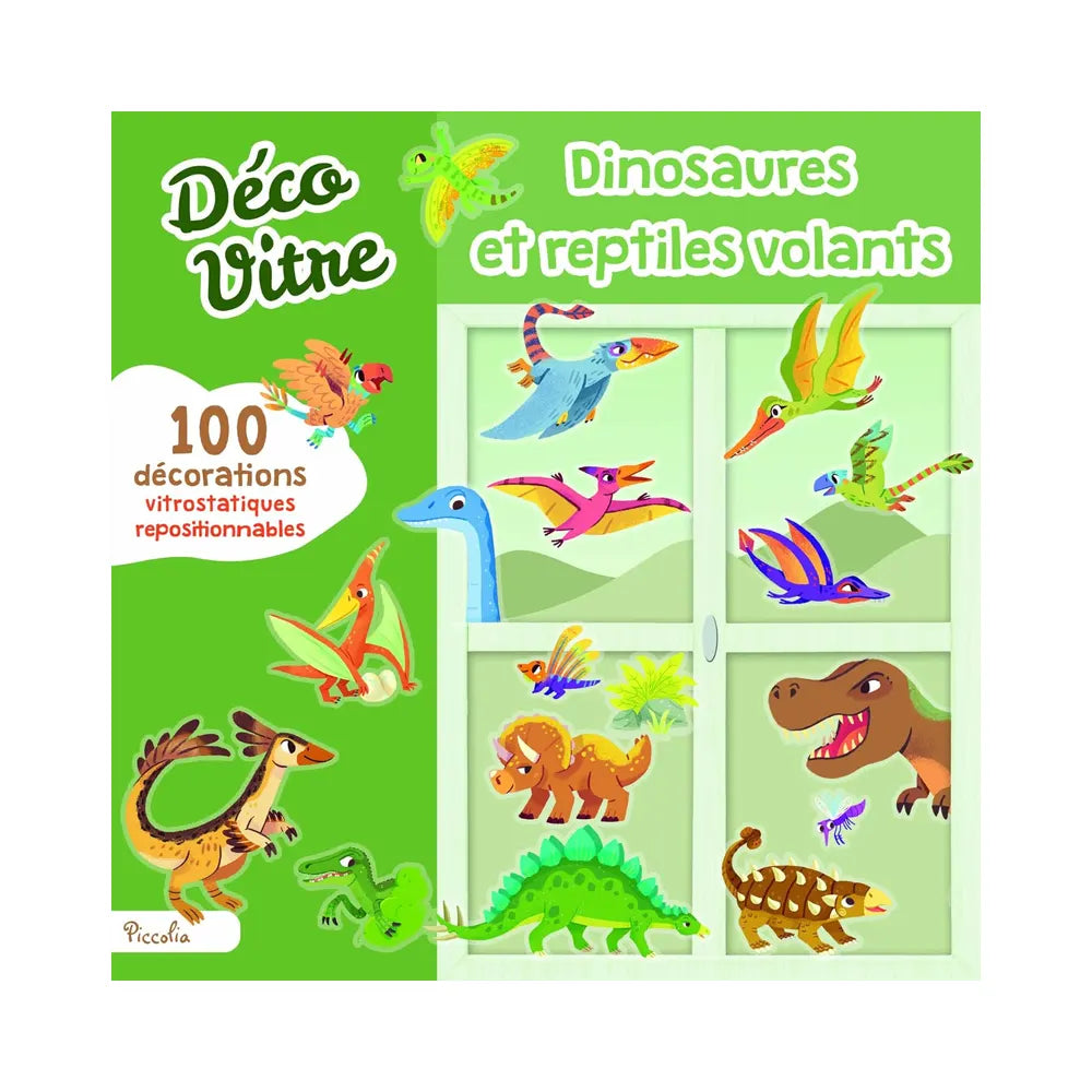 Dinosaures et Reptiles Volants – Déco Vitre