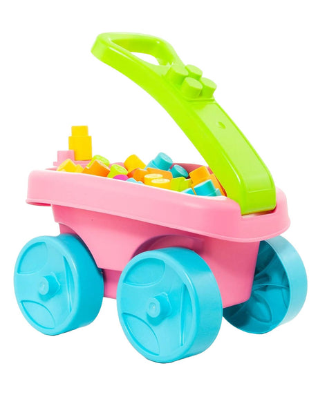 Molto Trolley avec 20 Blocs - Rose