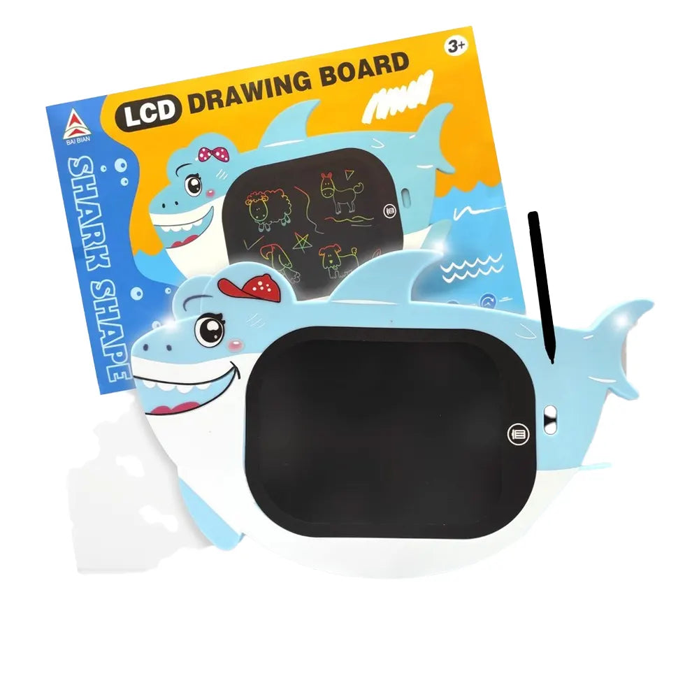 لوحة كتابة إل سي دي ملونة مع قلم – +3 سنوات