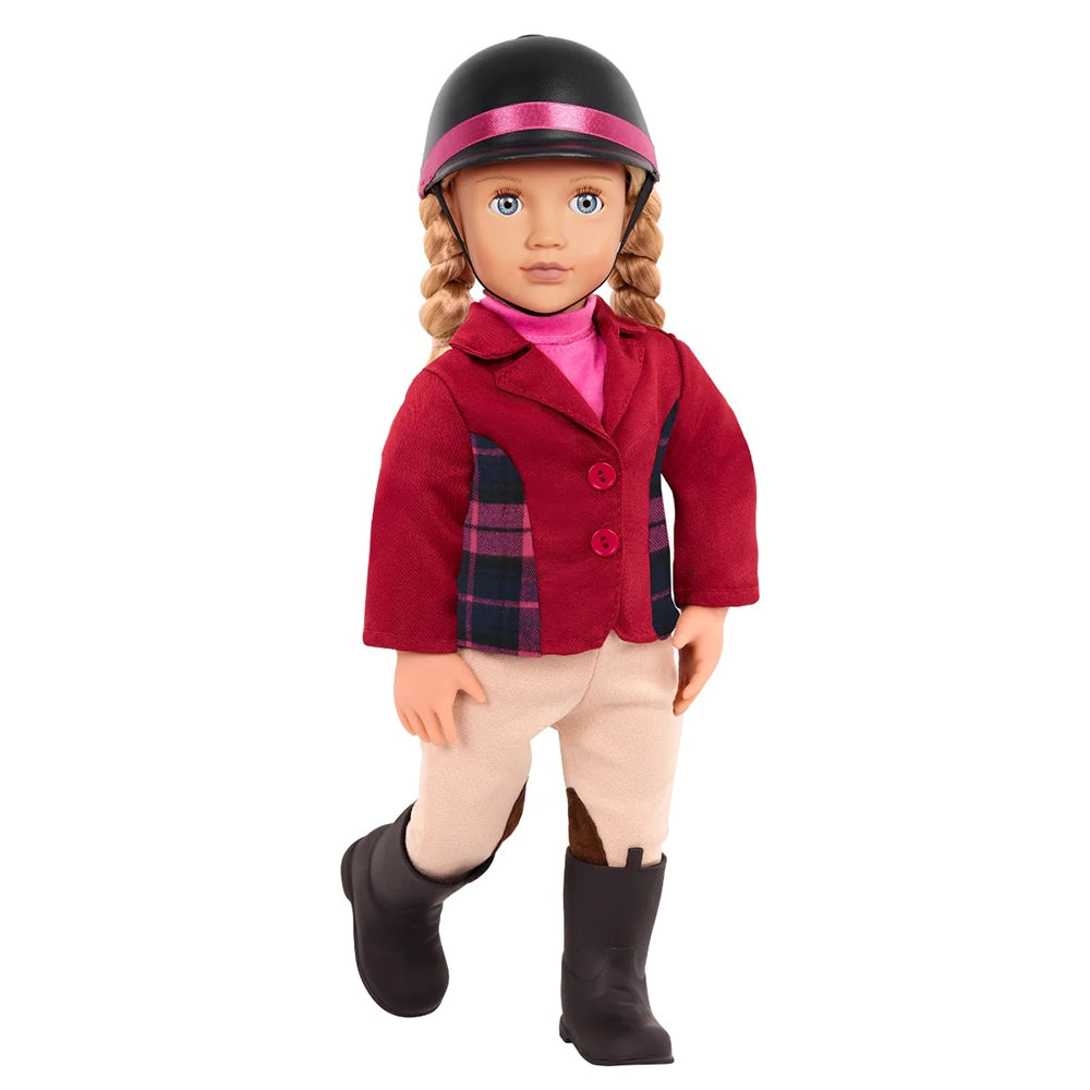 Our Generation Poupée d'Équitation Articulés 46cm 3A+ - Lily Anna