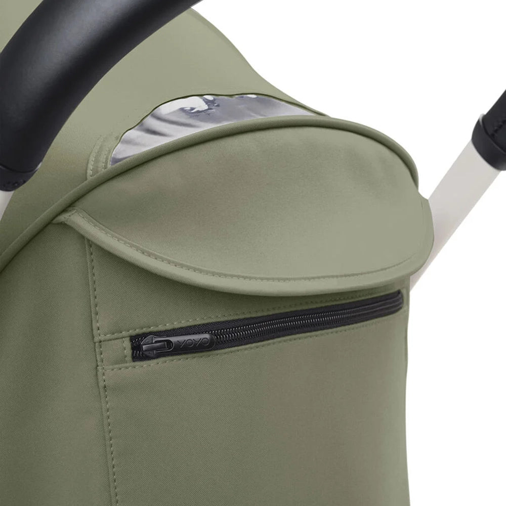 Poussette Stokke® YOYO³ Cadre Noir 6M+ - Olive