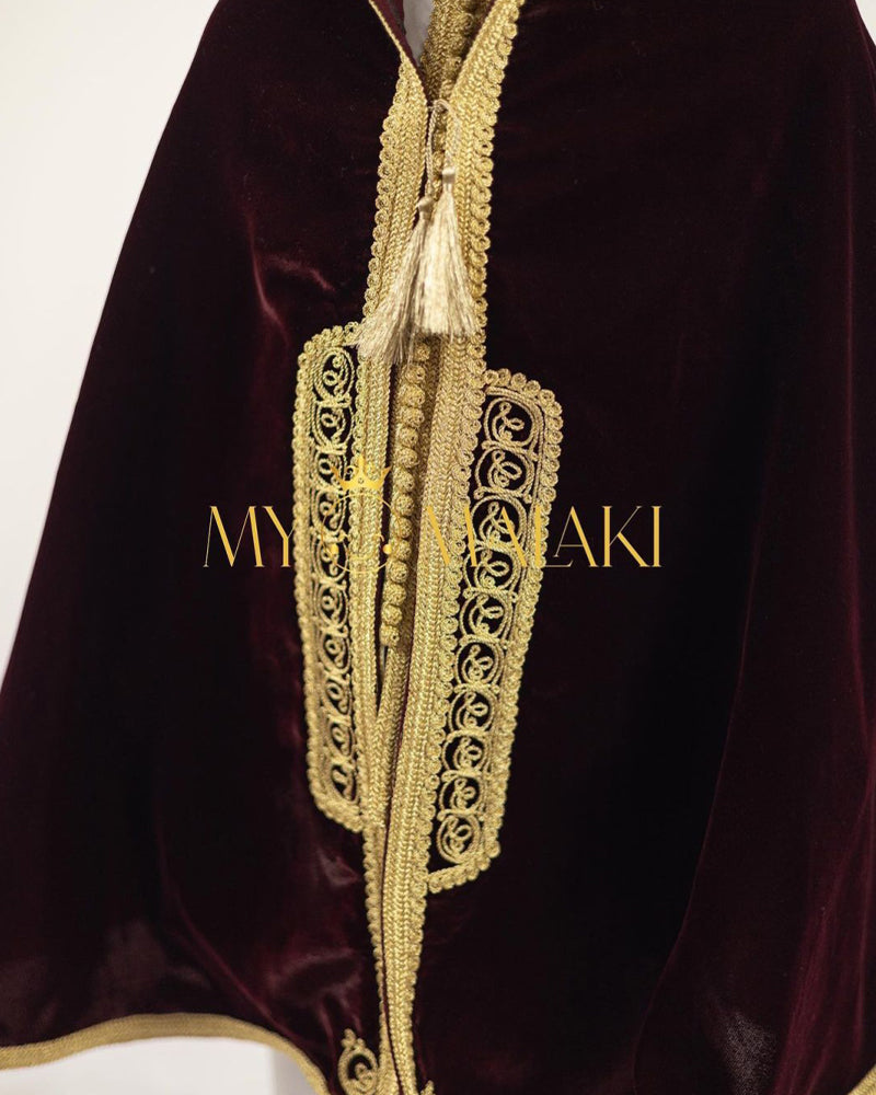 جبادور من قطعتين مع سلها  للبنين 3-6 سنوات - بوردو