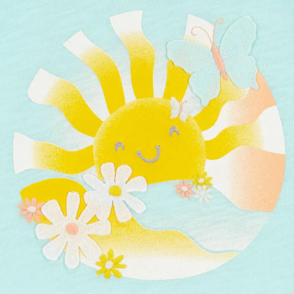 T-shirt Sunshine Carter's - Bleu