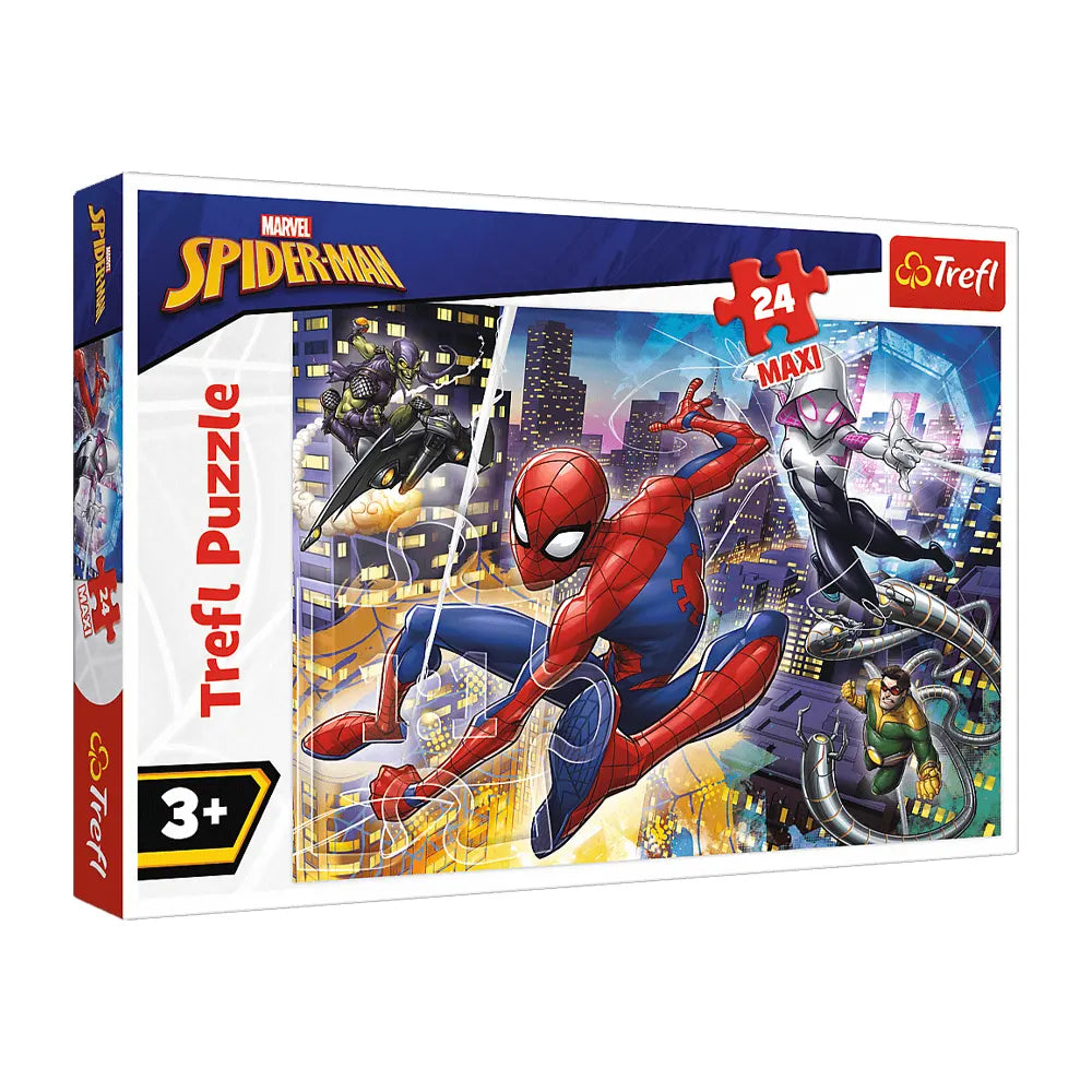 Trefl Puzzle Maxi Spiderman 24 Pièces - 3A+ | Wlidaty Maroc - 1er site ...