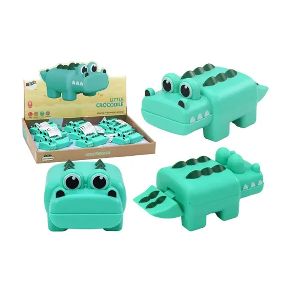 Juguete de baño Cocodrilo verde – 3A+