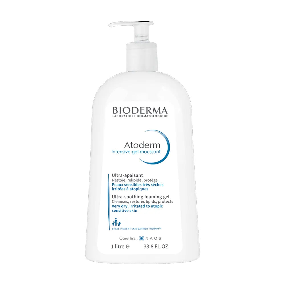 Bioderma Atoderm Intensive Gel Moussant Ultra Apaisant - 1L