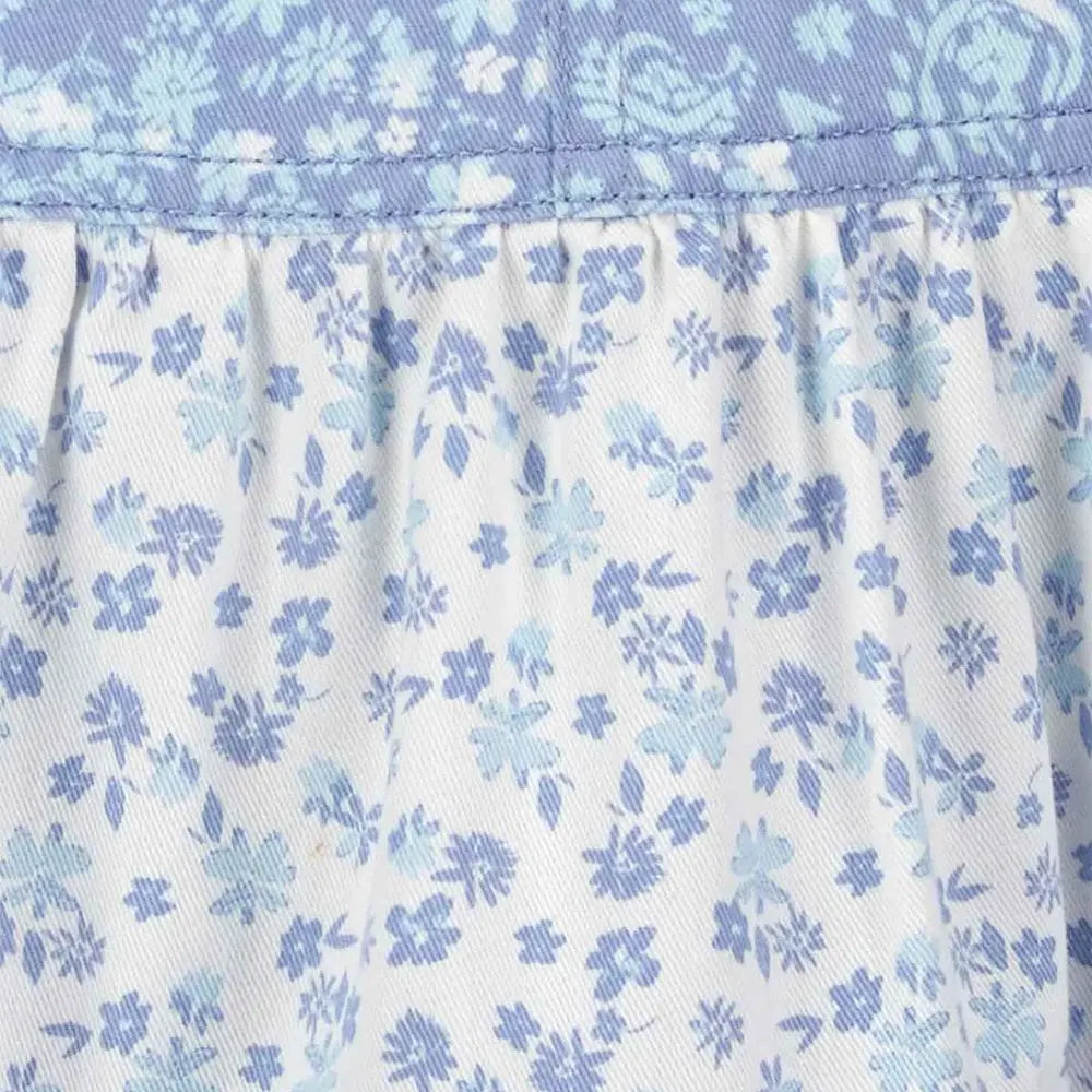 Salopettes Jupes à Volants OshKosh - Floral Bleu