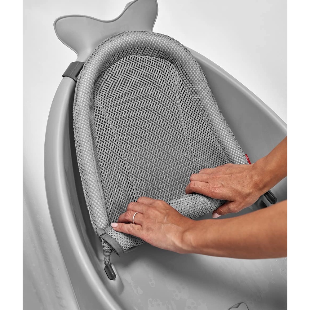 Skip Hop Baignoire Moby Smart Sling 3 Étapes - Gris