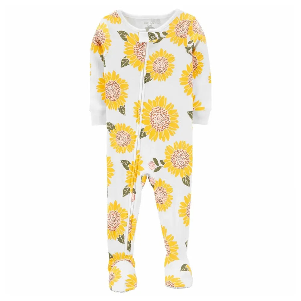 Grenouillère en Coton Carter's - Tournesol Jaune